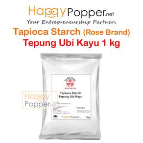 Rose Brand Tapioca Starch Tepung Ubi Kayu 1kg