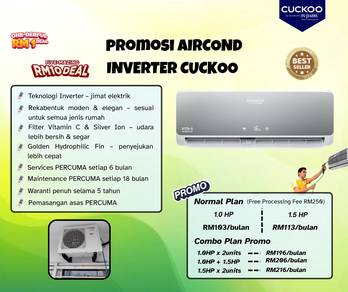 Aircond Ansuran Bulanan Cuckoo QL165
