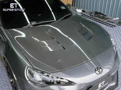 Toyota GT86 & Subaru BRZ TS Carbon Bonnet Hood