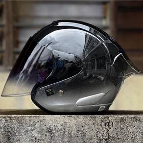 Arc Ritz 2 Tone Silver Helmet Original