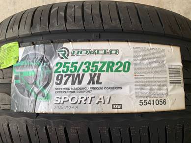 Tayar baru 255 35 20 rovelo sport a1 2023 new tyre