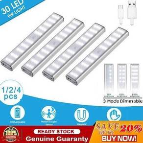 LAMPU 30 LED USB RECHARGEABLE MOTION SENSOR LiGHT
