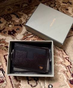 Tom Ford Cardholder Black Leather
