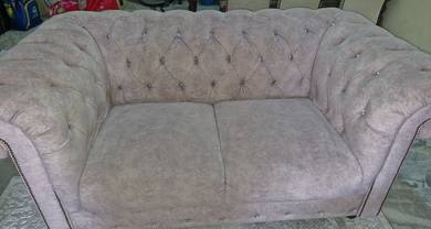 Velvet sofa
