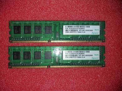 Apacer Ddr3 1333 Mhz 4GB (2x2GB) Desktop Ram