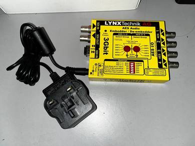 LYNX Technik AG Yellobrik PDM 1284 B 3G-SDI AES Au
