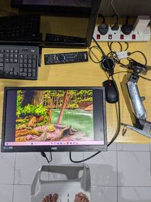 Monitor Model AOC E970SWN + mount arm