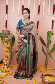 Soft Silk Saree. (PRE ORDER)