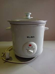slow cooker/ ELBA 1.5L Slow Cooker ESC-K1568(CP)