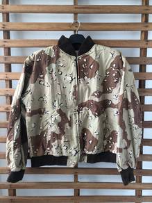 US army chocolate chip 6C MA-1 bomber jacket levis