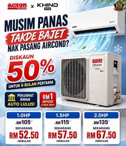 Aircond Acson Dual Inverter (Tjg Ipoh 004)