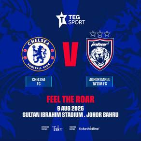 Ticket JDT vs Chelsea
