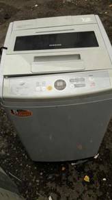 Auto Mesin Basuh Fully Machine Top Samsung Washing
