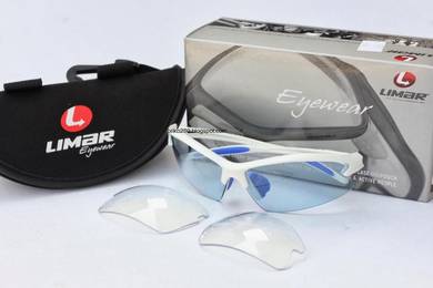 Limar OF5 sunglasses - White Blue 2 lenses