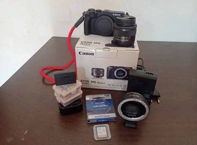 CAMERA CANON EOS M6 MARK ii untuk dijual
