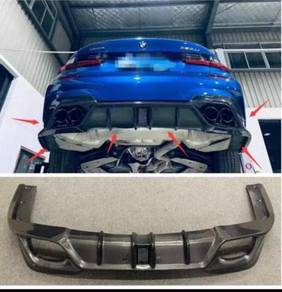 BMW G20 Diffuser Carbon fiber CMST design with LED