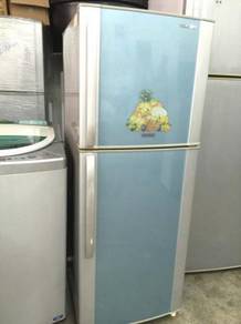 Refrigerator Samsung Peti Fridge 2 Pintu Sky Blue