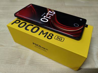 Xiaomi Poco M8 5G 256GB Matte Black (Malaysia Set)