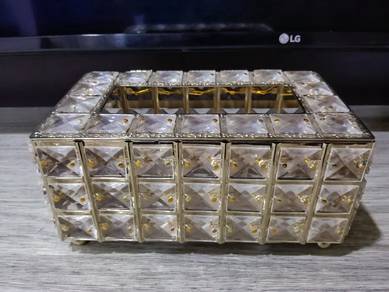 crystal tisu box