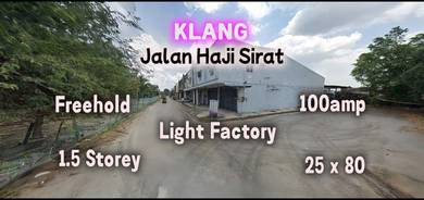 Warehouse / Factory For Sale in Klang,SGR