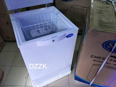 peti beku simpan ayam beku jenama snow