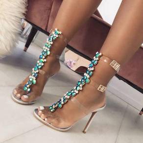 Diamond gladiator heels party prom 11.5cm RBH0275