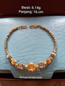 Rantai Tangan emas 916 preloved ❌ ada upqh