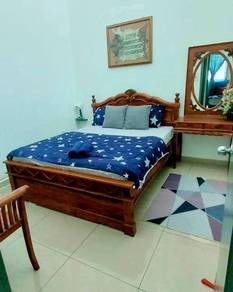Consule Table + Cermin Jati