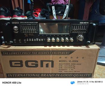 BGM stereo av amplifier tuner mp3