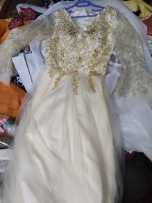 Gold Dinner Dress (L Size)