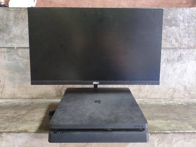 Ps4 slim, Cd games & Monitor 