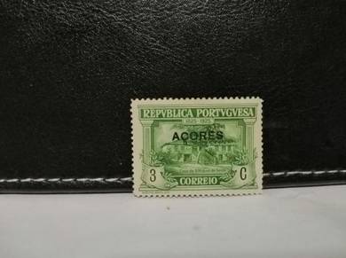1925 Portugal Azores Stamp Author's House