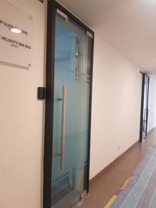 PINTU KACA TAHAN PECAH l glass door 12mm l