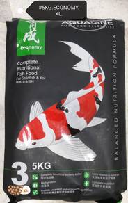Aquadine Economy XL 5kg Fish Feed Food Koi Ikan