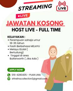 Host Live Full Time