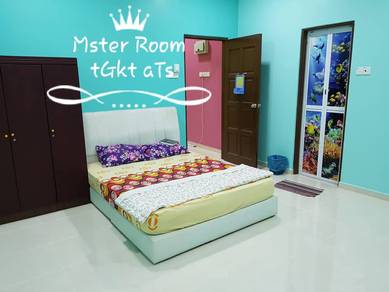 Homestay Budget 4 Bilik SemiD 2 Tingkat Di Manir

