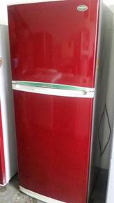 Samsung Fridge Red Peti Refrigerator Sejuk Freezer