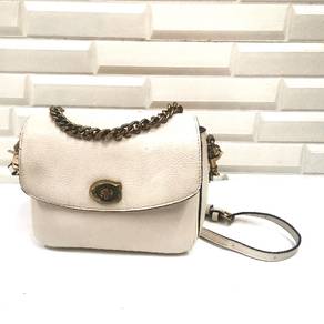 Coach Cassie Polished Pebbled Leather Crossbody 19