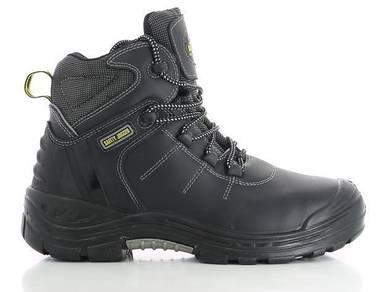 Shoes Safety Jogger Force2 Black CT MF PU Mid