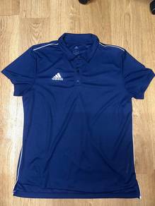 Adidas Collar Jersey ( Navy Blue )