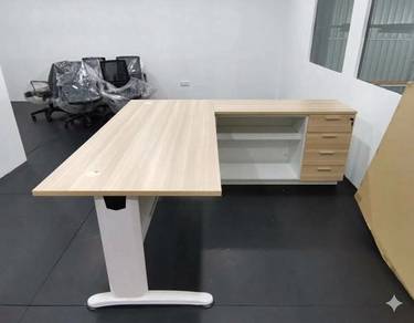 150x80cm -  B Series Home Office Table + 4 Drawer