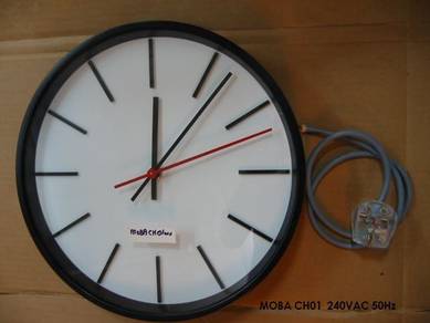 240V AC Wall Clock