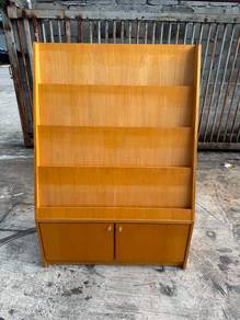 Magazine Newspaper Display Cabinet Stand