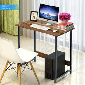 D brown Table meja pejabat office desk wooden 4