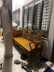 Wooden Chairs (1+3) for Sale