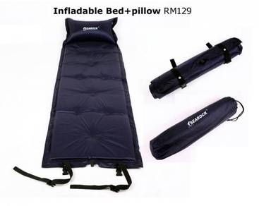 Infladable Bed Pillow Foldable Camping Bed