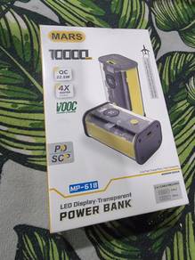 Mars Powerbank Fast Charging 10kmAH