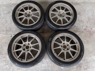 Rim wedsport tc105n 17 inch clear brembo
