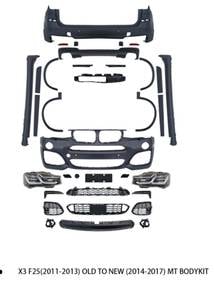 BMW F25 X3 Convert MSport Bodykit ( LCI )