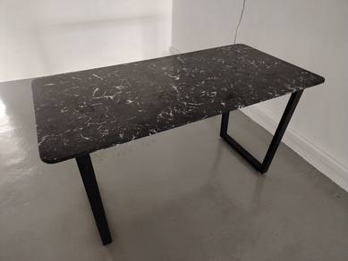 Marble 5FT Steel Leg Table TF205